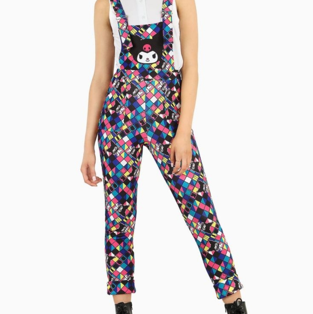 ISO Kuromi Geometric Overalls